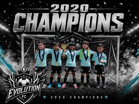 Evolution FC 2020 champions