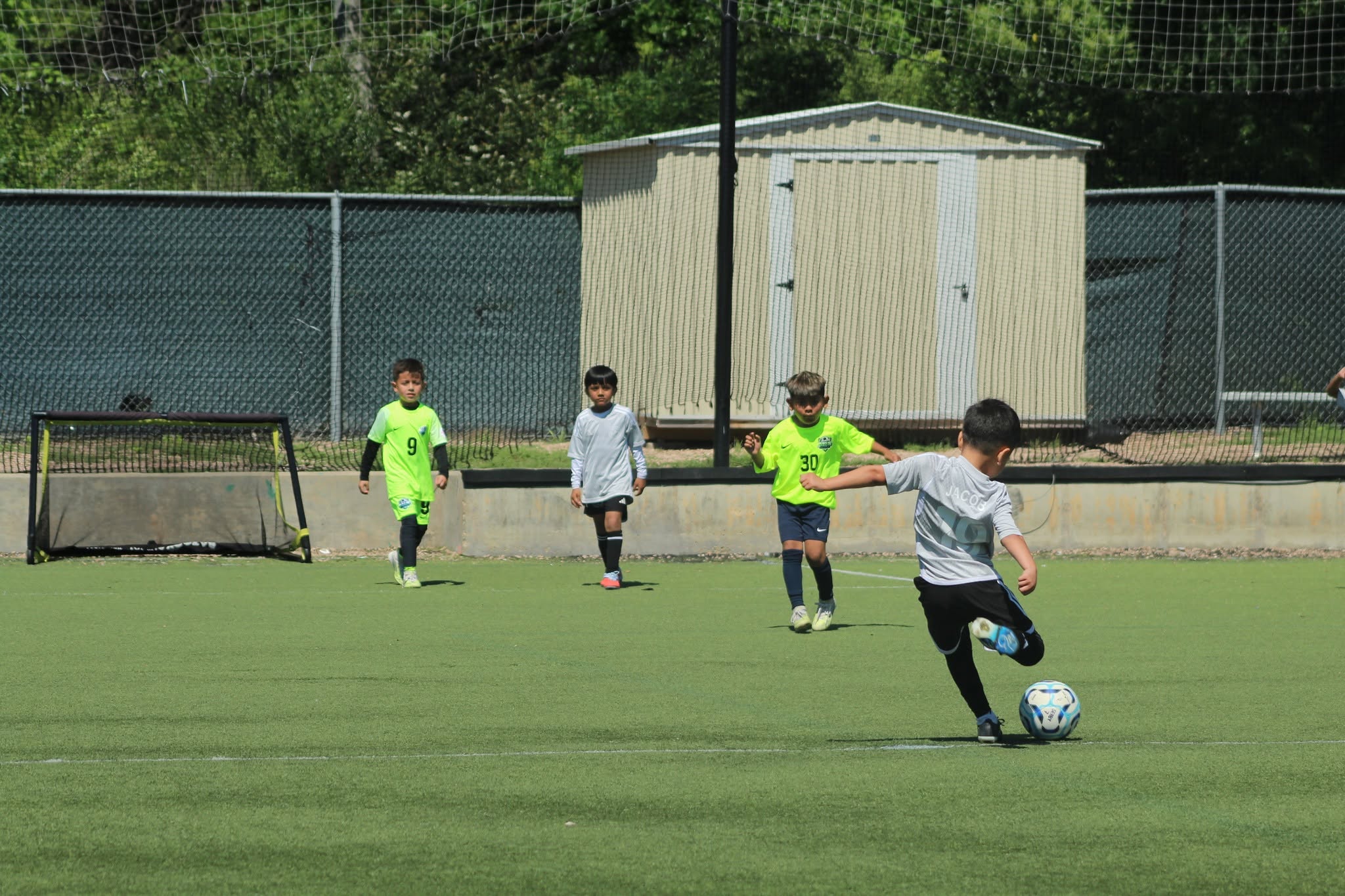 Evolution FC coaching players